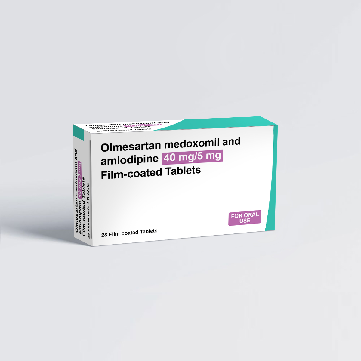 Presentation_Olmesartan medoxomil and amlodipine 40 mg-5 mg